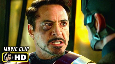 Captain America Civil War 2016 Tony Stark Learns The Truth Hd Marvel Clip Youtube