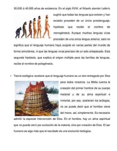 Origen Del Lenguaje