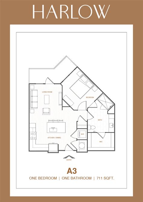 Smyrna Apartments Floor Plans | 1 & 2 Bedroom Harlow Apartment