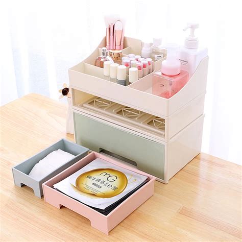 Plastic Cosmetic Box Storage Drawer Makeup Storage Box Organizer Storage Box Combinable Buy