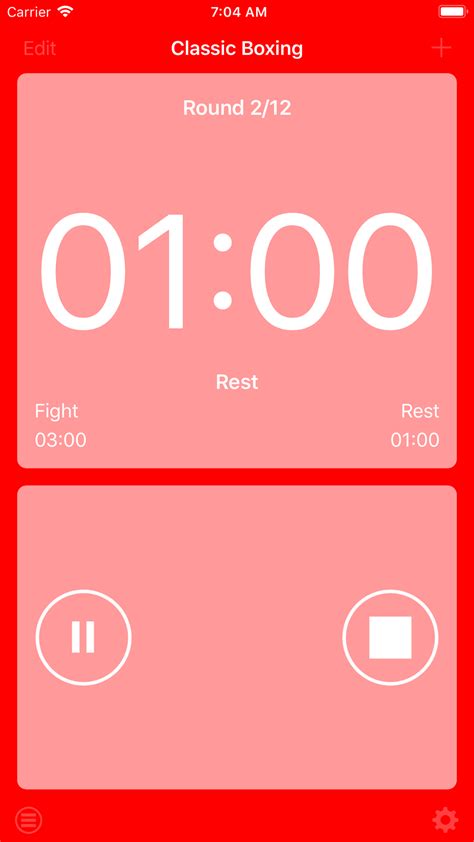 Boxing Interval Timer for iPhone - Download