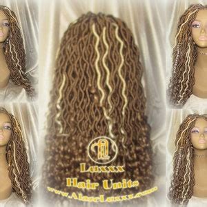 Platinum Blonde Honey Goddess Faux Gypsy Bohemian Boho Dread Loc Wig Blonde 613 27 Wavy Marley