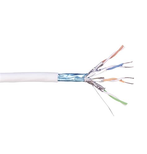 Bobina De Cable Cat F Ftp Cs Z Lszh Mhz Cpr Dca Blanco Mts