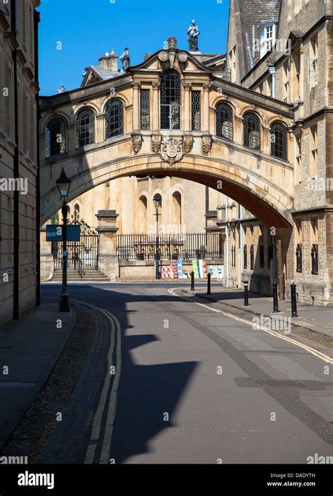 Hertford Bridge Popularly Known As The Bridge Of Sighs Oxford Uk