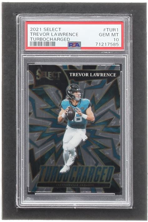 Trevor Lawrence Select Turbocharged Rc Psa Pristine Auction