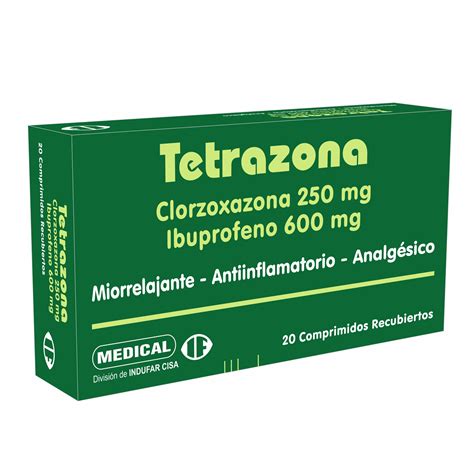 TETRAZONA COMP REC X 20 Laboratorios Indufar C I S A