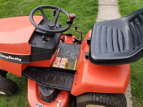 Simplicity 16lth Specs Engine Transmission Dimensions
