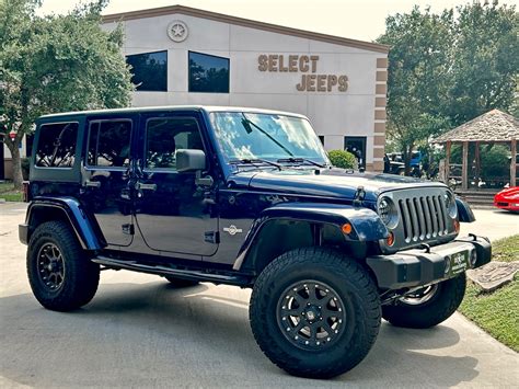 Used 2013 Jeep Wrangler Unlimited Freedom Edition For Sale 19995 Select Jeeps Inc Stock