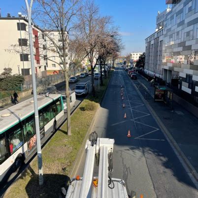 Nouvelle Ligne De Bus Tzen En Le De France Vinci Construction