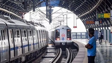 Delhi Metro New Corridors Pm Modi Lays Foundation Stone Of Two