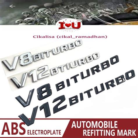 Jual Emblem V Biturbo V Biturbo Di Lapak Cikalisa Bukalapak