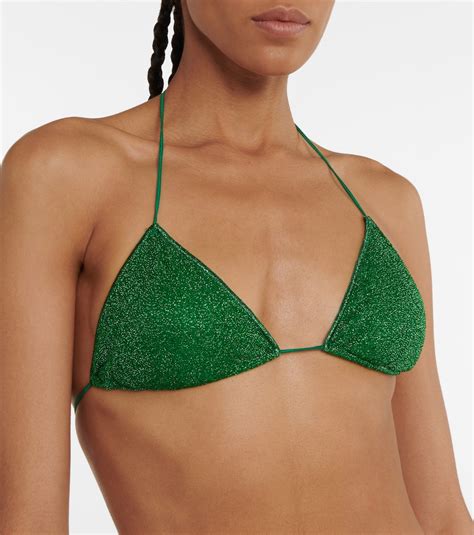 Lumière bikini in green Oseree Mytheresa