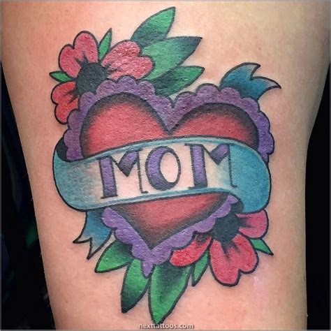 Mom Tattoo Ideas Heart Tattoos For Moms Mom Tattoo Designs Mom Tattoos Mother Tattoos