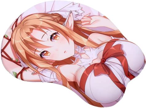 Amazon Asuna Anime Mouse Pads Boob Oppai Gaming 3D Mousepads 2Way