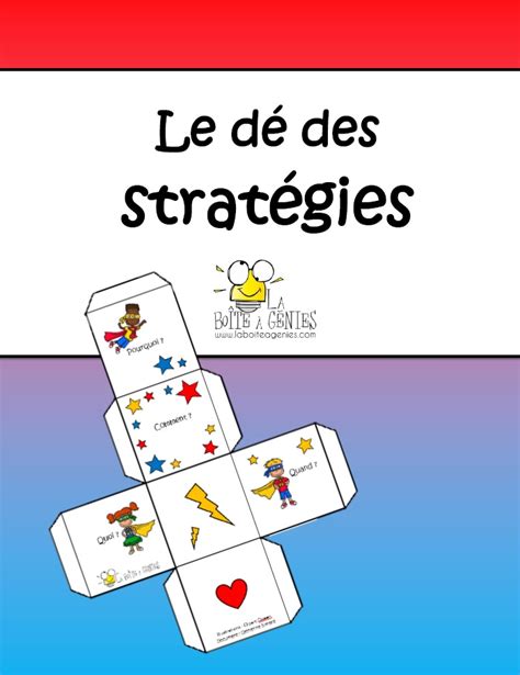 Le D Des Strat Gies La Bo Te G Nies