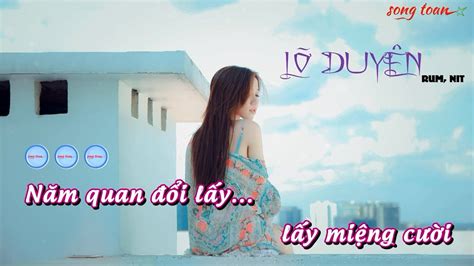 Karaoke Hot Mashup Ng Cung L Duy N Rum Nit Beat Full Chu N Youtube Music