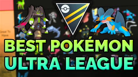 Ranking The Top Pok Mon On Pvpoke For The Open Ultra League