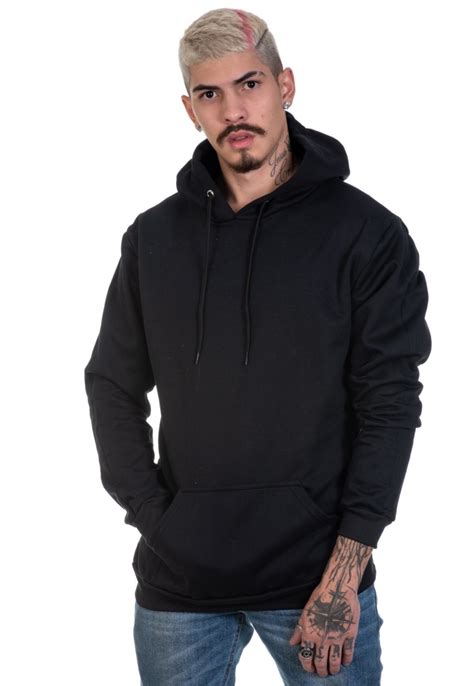 Moletom Masculino Liso Blusa De Frio D Muniz Canguru Preto Compre