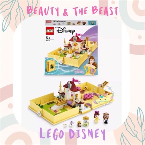 Jual LEGO DISNEY PRINCESS BELLE STORYBOOK ADVENTURES ORIGINAL 43177