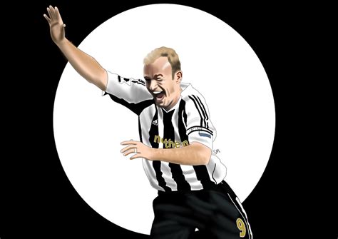 Alan Shearer Art Print Newcastle United Art Print Nufc Art Print