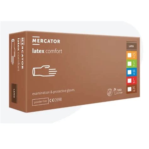 R Kawiczki Mercator Latex Comfort Jednorazowe Lateksowe R Xl Szt