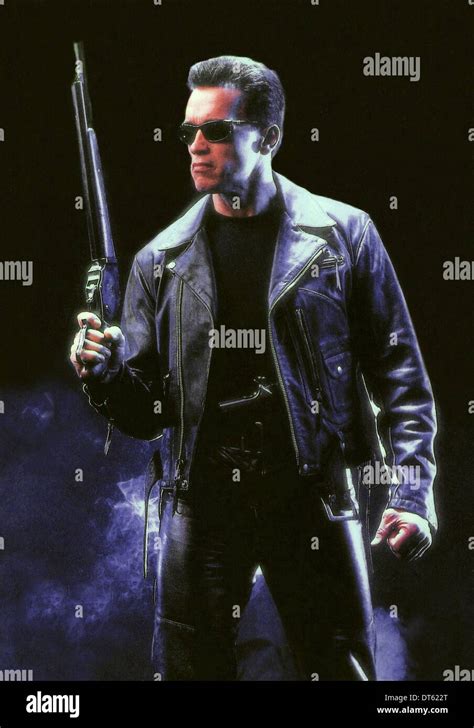 Arnold Schwarzenegger Terminator 2 Judgment Day 1991 Stock Photo