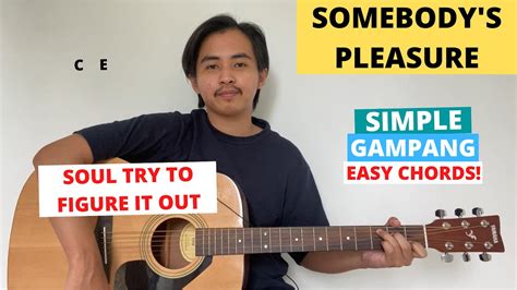 Chord Simple Gampang Somebodys Pleasure Aziz Hedra Tutorial Gitar