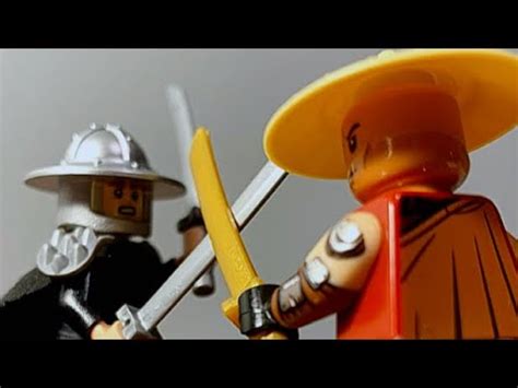 Samurai Sword Fight A LEGO Stop Motion Animation Short Film YouTube