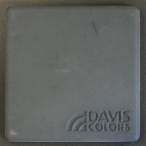 Graphite Carbon Inch X Inch Sample Tile Colored With Davis Colors