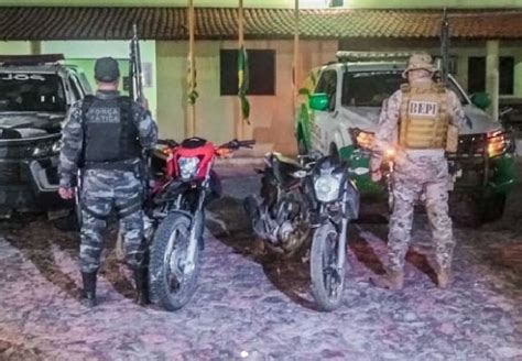 Motocicleta sinais de adulteração é apreendida em Fronteiras