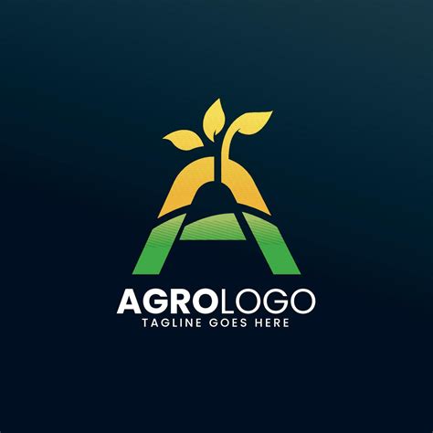 Agriculture farm Logo design template, Agro Logo 34977976 Vector Art at ...