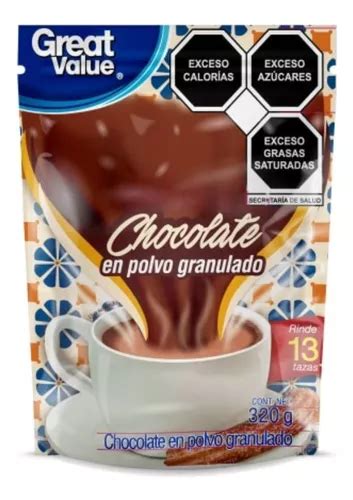 6 Pzas Chocolate Great Value Granulado 320 G MercadoLibre