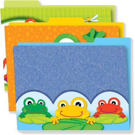 Funky Frogs File Folders Carson Dellosa Publishing Company Inc