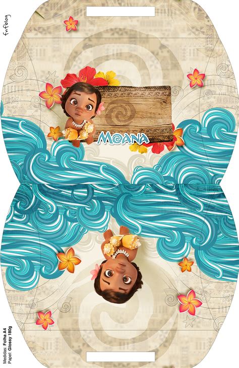 Bolsinha Para Lembrancinha Moana Baby Fazendo A Nossa Festa