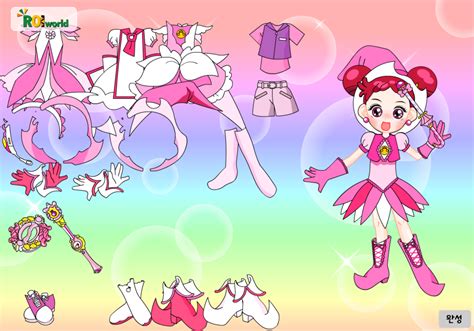 Roiworld Ojamajo Doremi Dressup Play Online On Flash Museum 🕹️