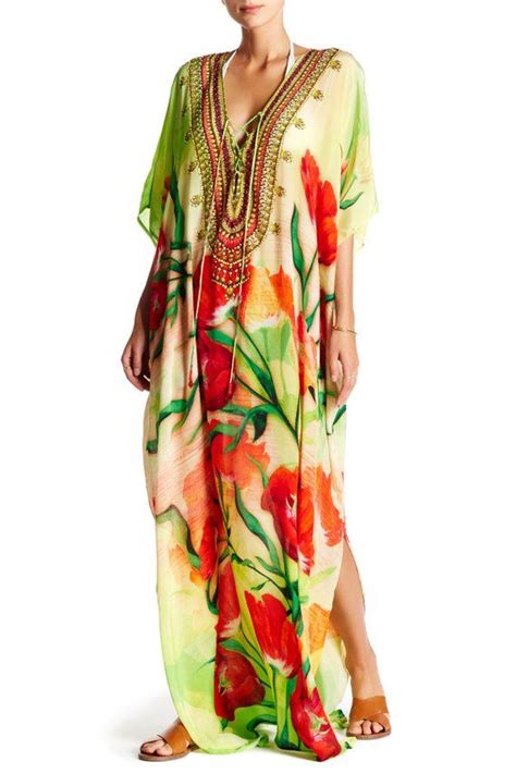 Kaftan Dress Floral Print Long Kaftan Floral Print Kaftan Floral Print Dress Plus Size