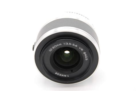 Nikon 1 Nikkor Vr 10 30mm F35 56 Zoom Lens For Nikon 1 Camera White