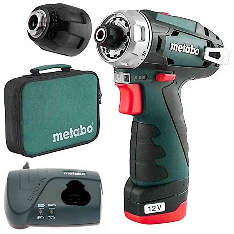 Metabo Wkrętarka Powermaxx BS Basic 12V aku 1x2Ah Futerał ...