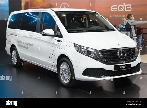 Barcelona Spain October Mercedes Benz Eqv Long Matic