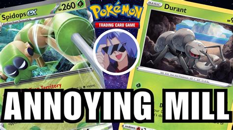 Trap Mill Your Opponent w Spidops ex Durant Pokémon TCG Live