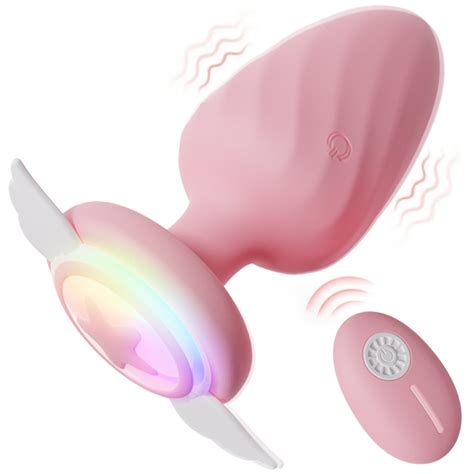 Vibrating Mode Anal Vibrator Wireless Remote Control Anal Butt Plug