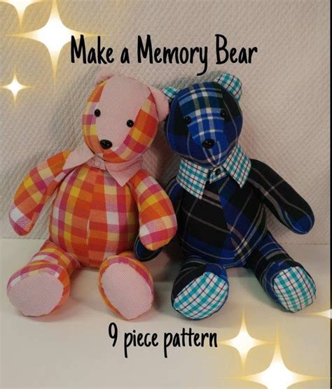 Beginner Memory Bear Sewing Pattern Free Printable