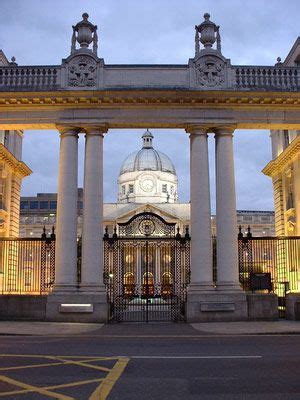 Dail Eireann. Dublin, Ireland The Irish Parliament Building. | Dublino ...