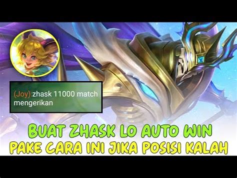 KETIKA ZHASK 11000 MATCH MODE SERIUS AUTO WIN BOS BEST BUILD ZHASK