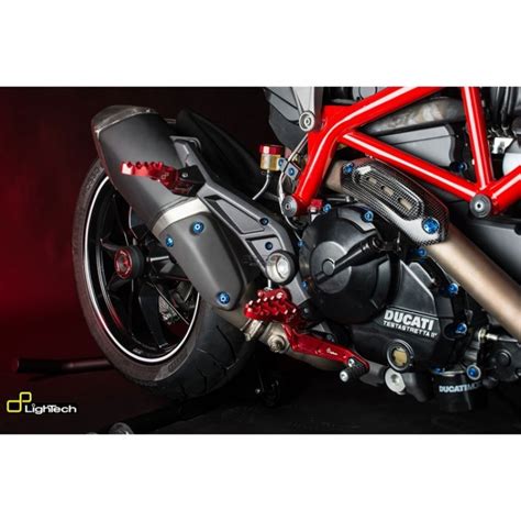 Reposes Pieds Passager Lightech Hypermotard 821 Hyperstrada 821