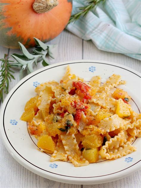 Un Primo Piatto Saporito Ed Autunnale La Pasta Con La Zucca Alla