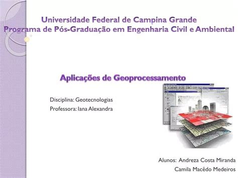 PPT Universidade Federal de Campina Grande Programa de Pós Graduação