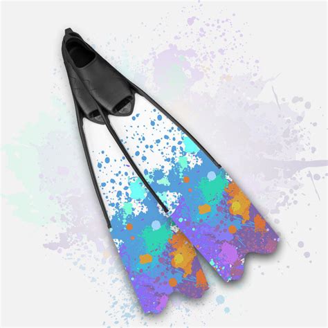 Professional Adult Freediving Fins Wave Freediving Fins