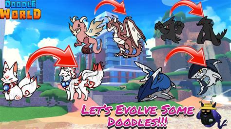 Every Doodle That Can Evolve With The Th Key Update Doodle World