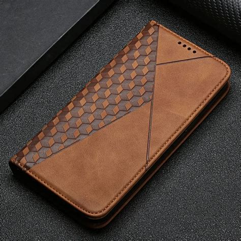 Tui De Livre Magn Tique En Cuir Pour Xiaomi Redmi Note S T C